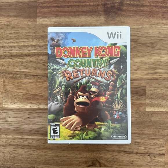 Donkey Kong Country Returns Wii CIB Nintendo Tested - Picture 2 of 16